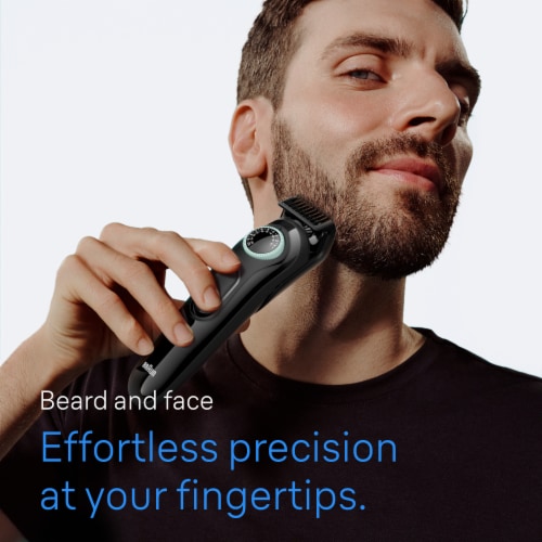 Braun All-In-One Styling Series 3 Rechargeable Grooming Trimmer Kit Perspective: back