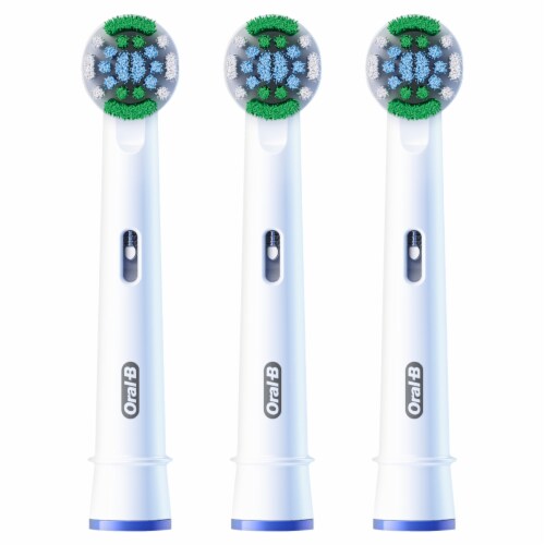 Oral-B Precision Clean Electric Toothbrush Replacement Brush Heads Perspective: back