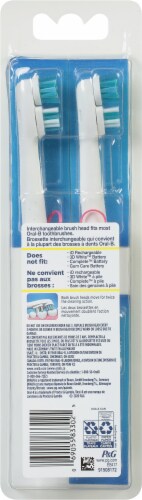 Oral-B® Dual Clean™ Brush Head Refills Perspective: back