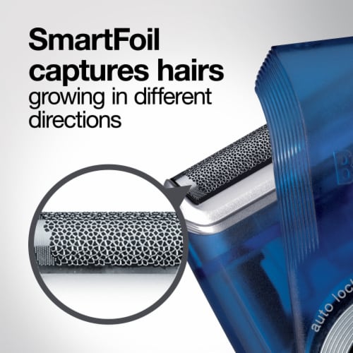 Braun MobileShave Men's Washable Travel Mobile Electric Shaver M60b Perspective: back