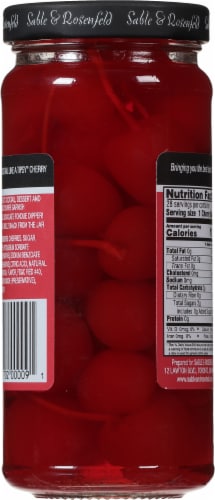 Sable & Rosenfeld Whiskey Tipsy® Cherries Perspective: back