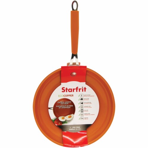 STARFRIT 11 Eco Copper Fry Pan 030083 Perspective: back