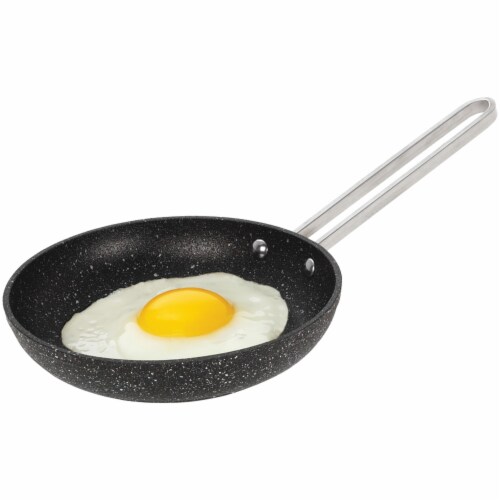 Starfrit The Rock 12 in. Aluminum Nonstick Frying Pan in Black