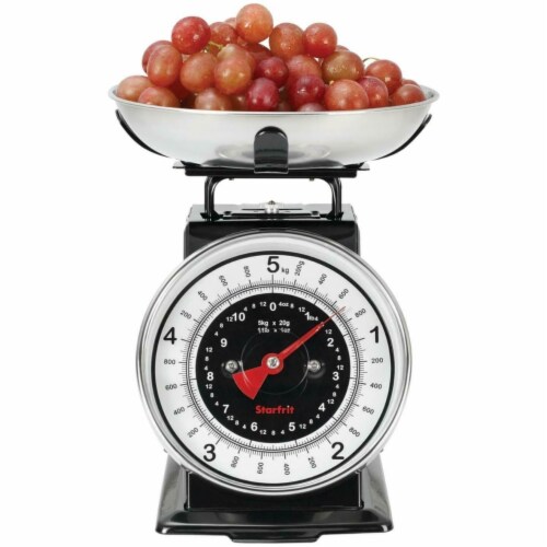 GOURMET Retro Mechanical Kitchen Scale 080211 Perspective: back