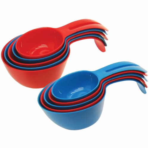 Starfrit 93115‐003‐0000 Snap Fit Measuring Cups Perspective: back