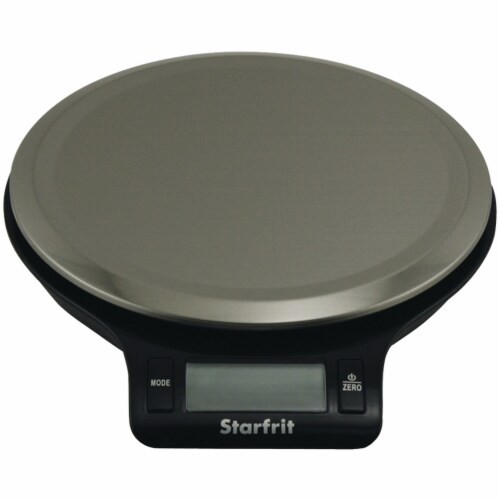 Starfrit Electronic Kitchen Scale (Black) Model-093765-006-0000 Perspective: back