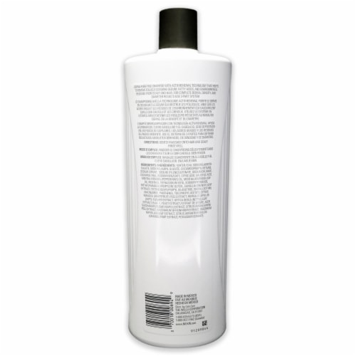 Nioxin #1 Normal To Thin Looking Cleanser Shampoo Perspective: back