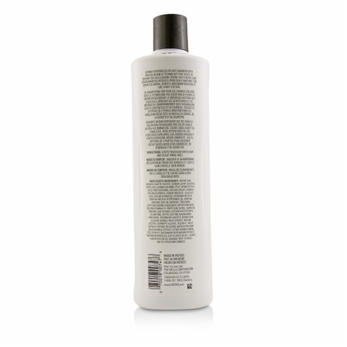 Nioxin Derma Purifying System 4 Cleanser Shampoo (Colored Hair, Progressed Thinning) Perspective: back