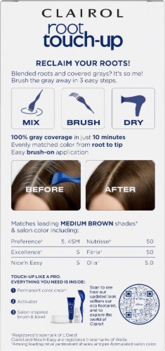 Clairol Colorblend Permanent Root Touch-Up 5 Medium Brown Perspective: back