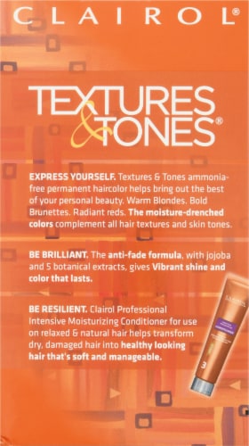 Clairol Textures & Tones 6G Honey Blonde Permanent Hair Color Perspective: back