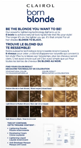 Clairol Born Blonde Ultimate Blonding Color Perspective: back