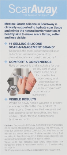 ScarAway® Silicone Scar Repair Gel Perspective: back
