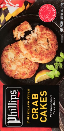 Phillips Maryland Style Crab Cakes Perspective: back