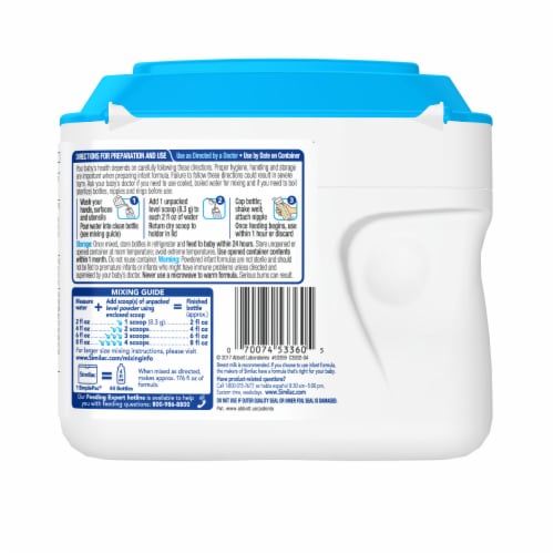 Similac sales advance label