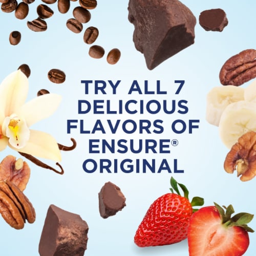 Ensure® Original Vanilla Ready-to-Drink Nutrition Shakes Perspective: back