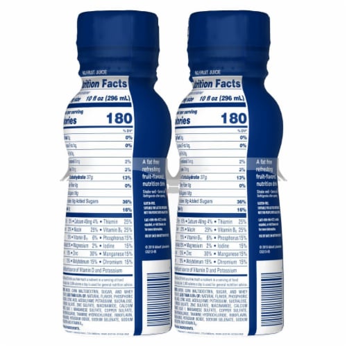 Ensure Clear Blueberry Pomegranate Ready-to-Drink Nutrition Drink, 4  bottles / 10 fl oz - Fry's Food Stores