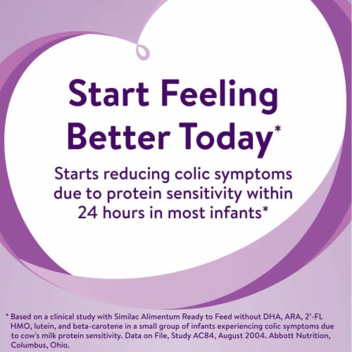 Similac® Alimentum® Hypoallergenic Ready-to-Feed Infant Formula with Iron Perspective: back
