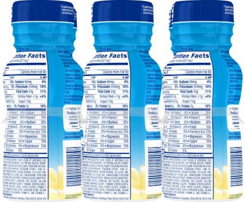 PediaSure Grow & Gain Banana Kids’ Nutritional Shakes Perspective: back