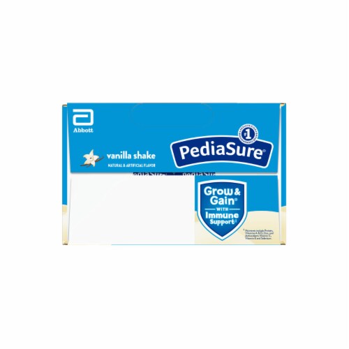 PediaSure® Grow & Gain® Vanilla Nutrition Shakes Perspective: back