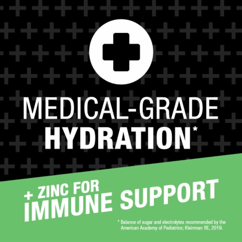 Pedialyte AdvancedCare® Plus Kiwi Berry Mist Electrolyte Solution Perspective: back