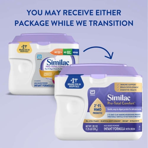 Similac Pro-Total Comfort® Milk Based Powder Infant Formula with Iron, 20.1  oz - Gerbes Super Markets