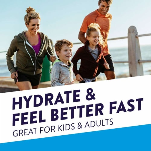 Pedialyte® Fast Hydration Cherry Frost Electrolyte Solution Perspective: back