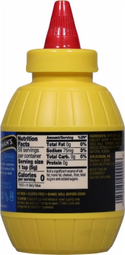 Plochman's® Original Mild Yellow Mustard Perspective: back