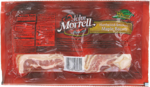 John Morrell Hardwood Smoked Maple Bacon Perspective: back
