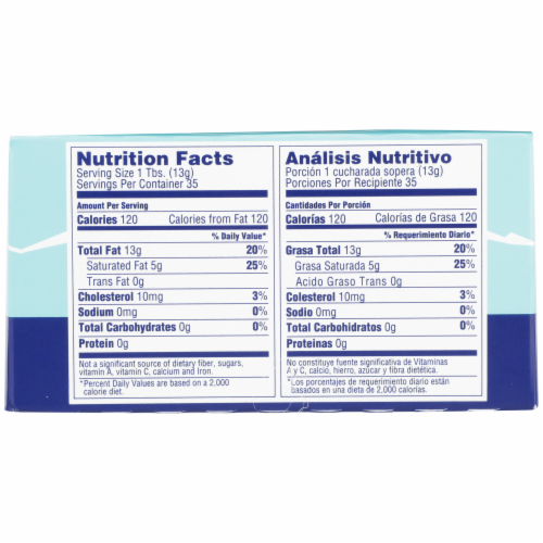 Morrell® Snow Cap Edible Lard Perspective: back