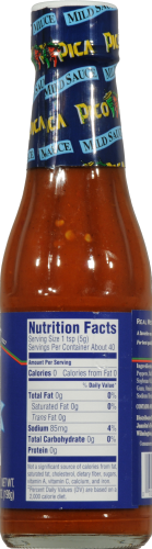 Juanita's Foods Pico Pica Mole Taco Sauce Perspective: back