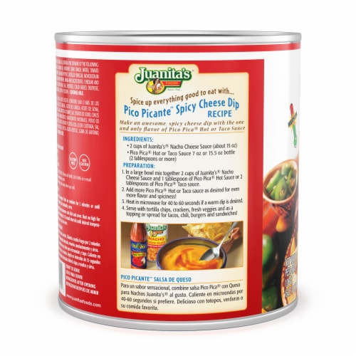 Juanita's® Nacho Cheese Sauce Perspective: back