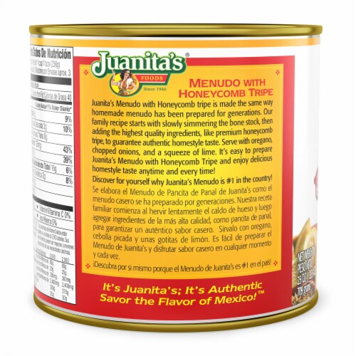 Juanita's® Menudo with Honeycomb Tripe Perspective: back