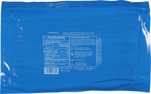 Blue Ribbon® Thick Sliced Hickory Smoked Bacon Perspective: back