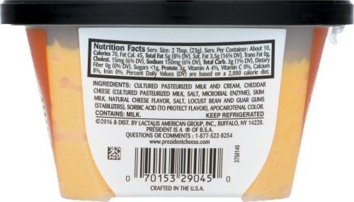 President® Sharp Cheddar Pub Cheese Perspective: back