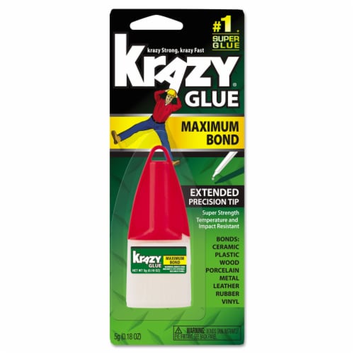 Krazy Glue® Maximum Bond Glue Perspective: back