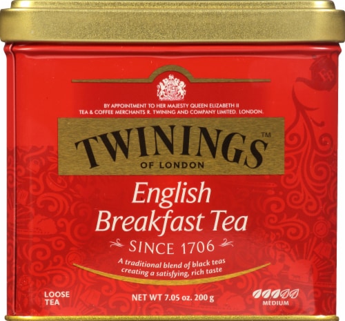 Twinings English Breakfast Tea Perspective: back
