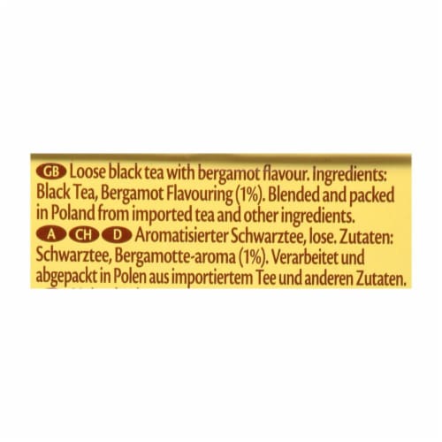 Twinings Of London™ Earl Grey Loose Tea Tin Perspective: back