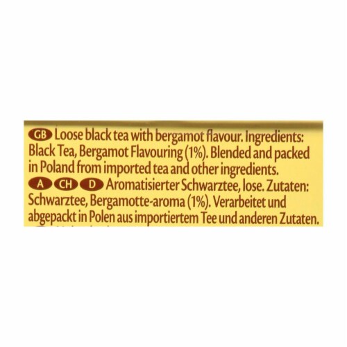 Twinings Of London™ Earl Grey Loose Tea Tin Perspective: back