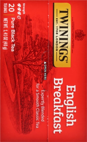 Private Selection® English Rose Black Teabags, 20 ct - Kroger