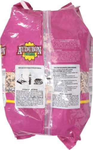 Audubon Parfk Nut & Fruit Blend Wild Bird Food Perspective: back