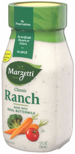 Marzetti® Classic Ranch Dressing & Dip 13 fl oz Jar Perspective: back