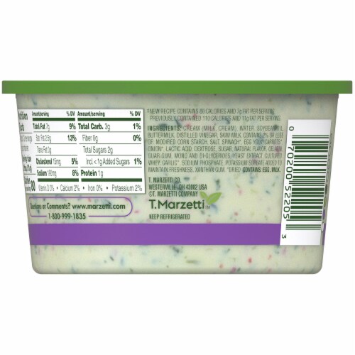 Marzetti® Spinach Veggie Dip Perspective: back