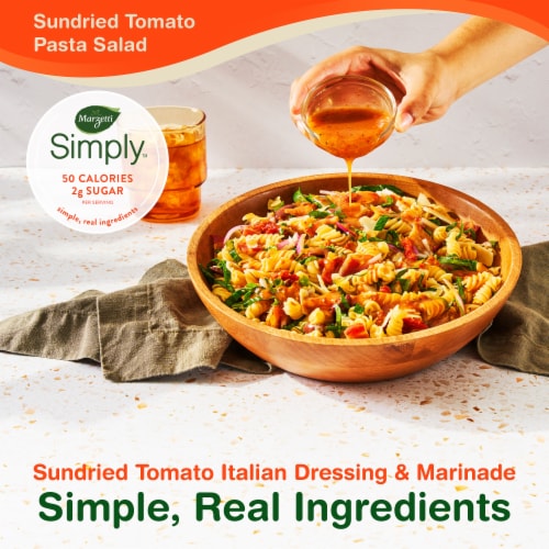 Marzetti® Simply™ Sundried Tomato Italian Salad Dressing & Marinade Perspective: back