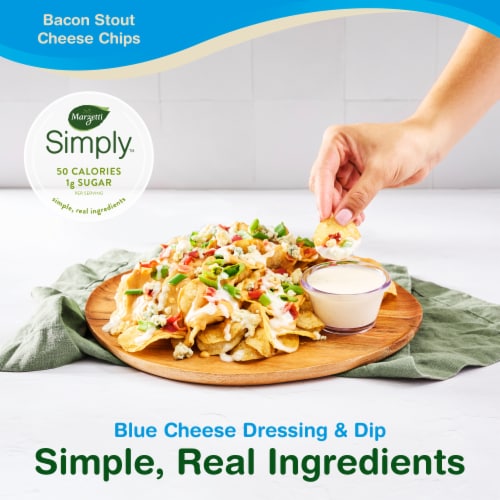 Marzetti® Simply™ Blue Cheese Salad Dressing Perspective: back