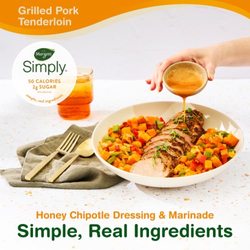 Marzetti® Simply™ Honey Chipotle Salad Dressing Perspective: back