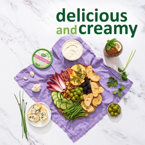 Marzetti Garlic, Herb & Cheese Veggie Dip Perspective: back