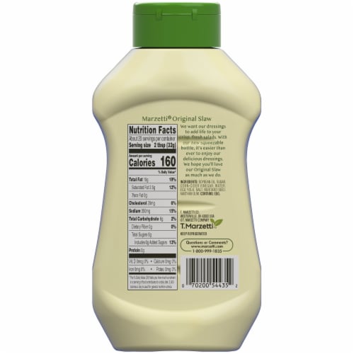 Marzetti® Classic Original Slaw Dressing Perspective: back