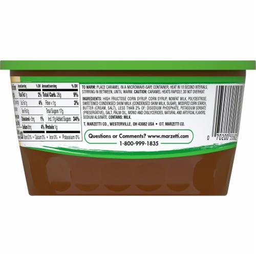 Marzetti™ Old Fashioned Light Caramel Dip Perspective: back