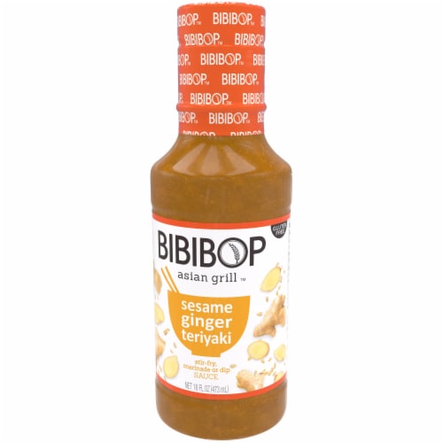 Bibibop Asian Grill Sesame Ginger Teriyaki Sauce Perspective: back