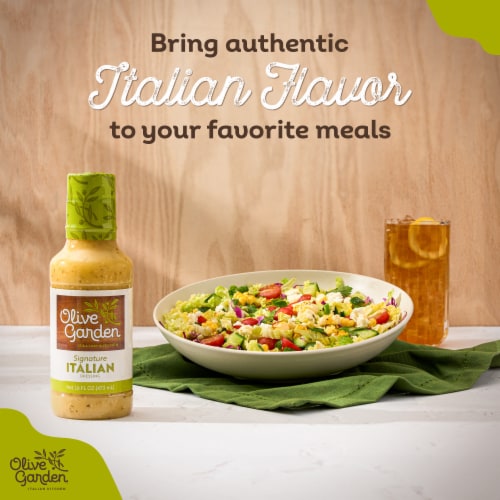 Olive Garden Signature Italian Salad Dressing Perspective: back